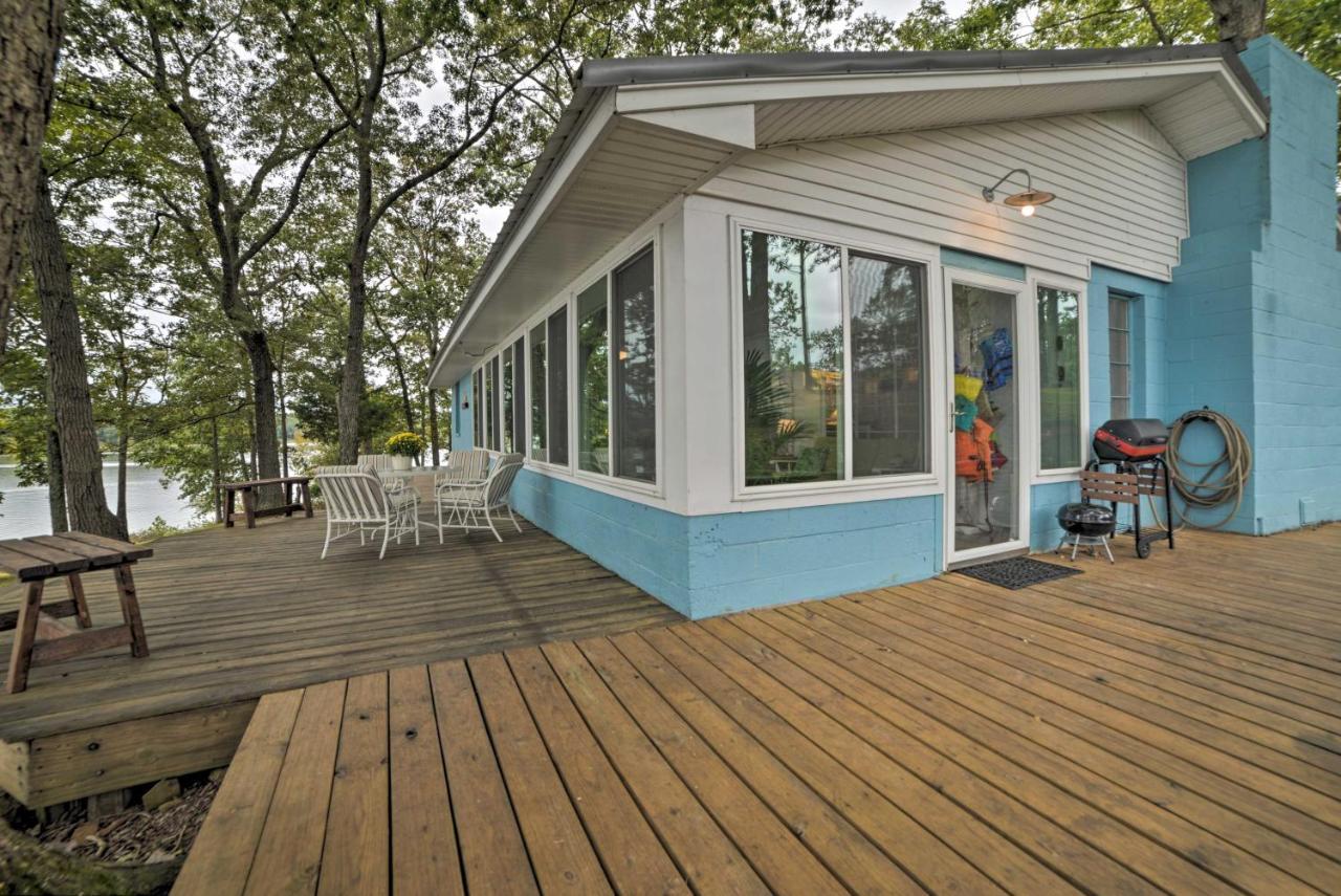Kentucky Lake Cabin With Private Dock And Fire Pit New Concord Exterior foto